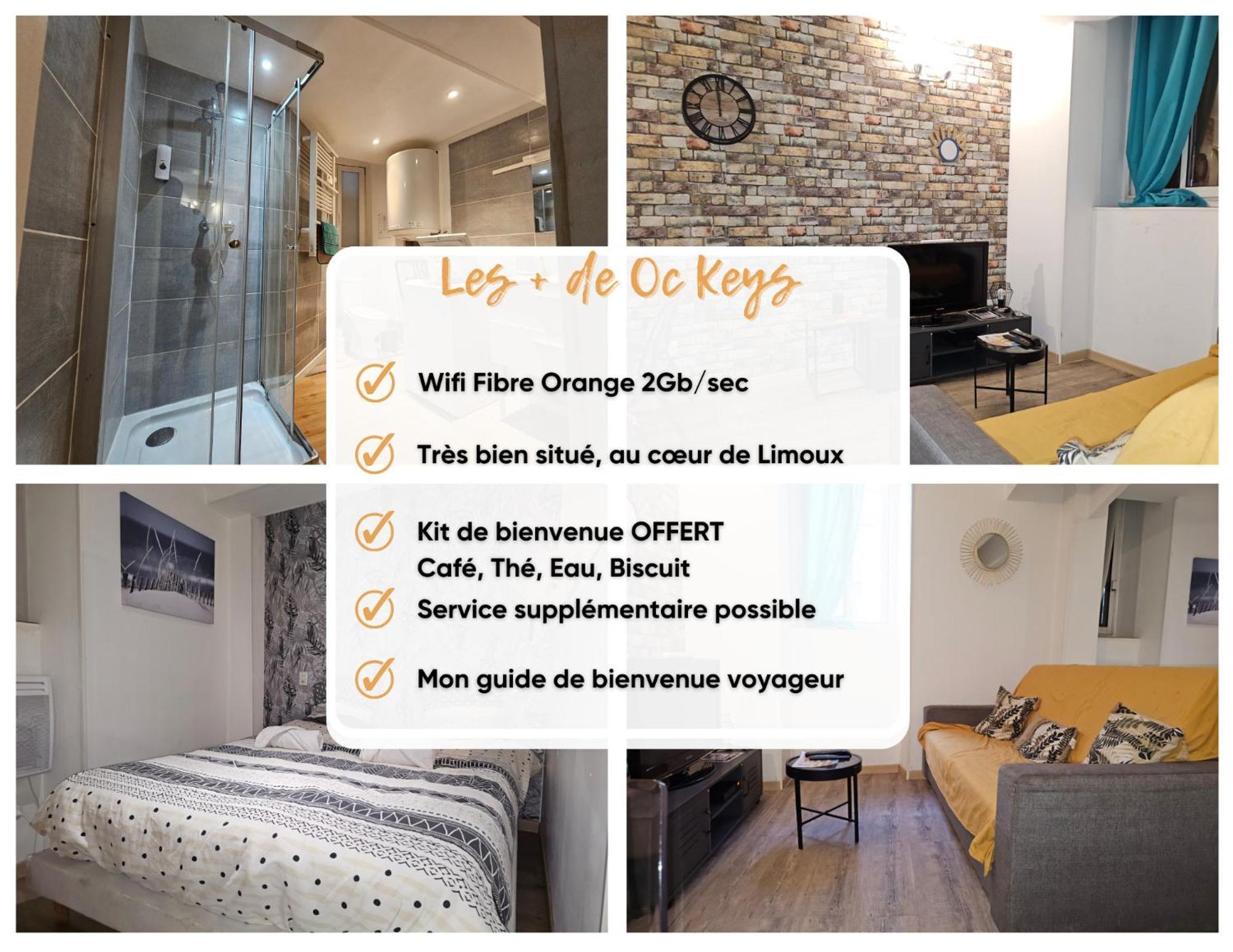 Le Cathare-Limoux-Wifi-Parking Free-Oc-Keys 아파트 외부 사진